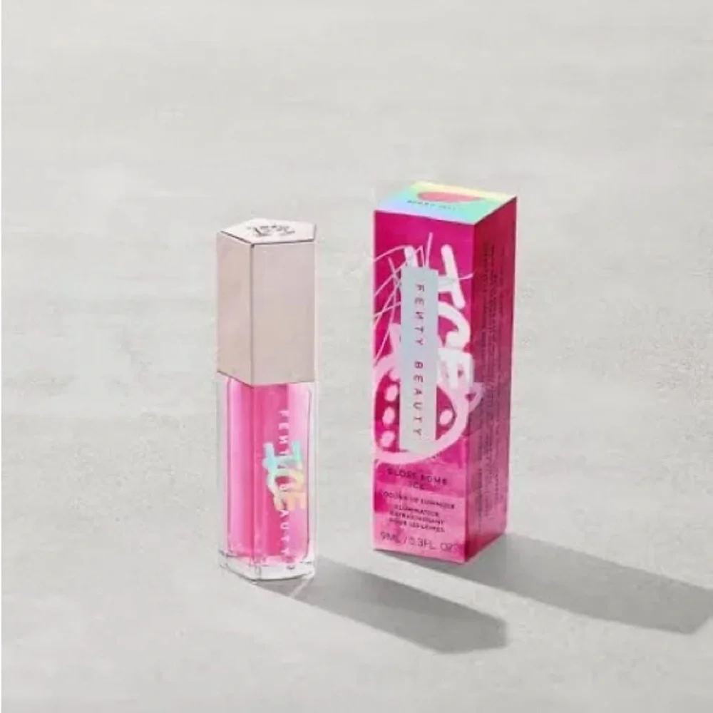 ✨ FENTY BEAUTY Gloss Bomb Ice – Cooling Lip Luminizer ✨ Berry Jelly